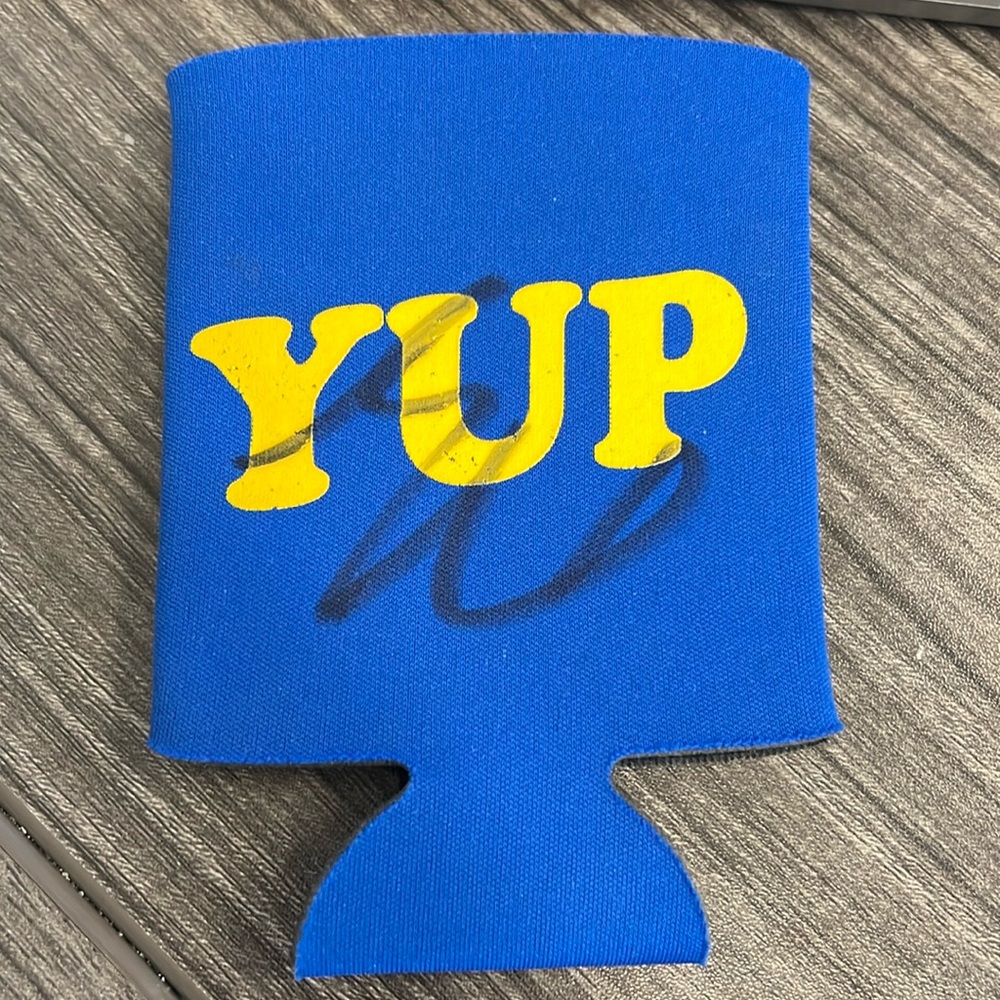 Brand new Easton Corbin SIGNED koozie